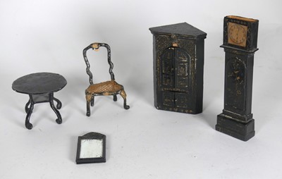 Lot 415 - A Westacre dolls house mirror, together with a...