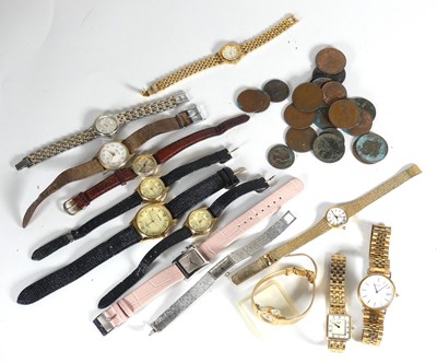 Lot 439 - A collection of fashion watches to include a...