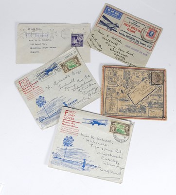 Lot 442 - A group of five First Day covers to include...