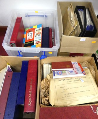 Lot 60 - A large collection of British stamps and first...