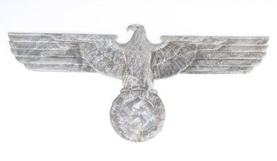 Lot 3031 - A large German Third Reich Railway plaque, of...