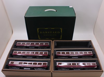 Lot 282 - Darstaed set of five 0 gauge coarse scale CR...