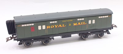 Lot 252 - Professionally repainted No.2 Hornby 0 gauge...