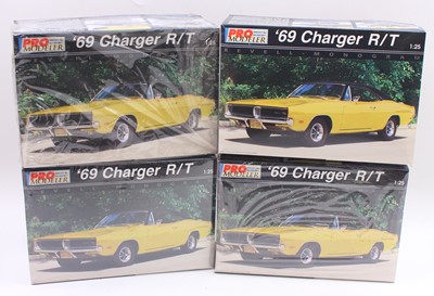 Lot 674 - A collection of four boxed Pro-Modeller 1/25...