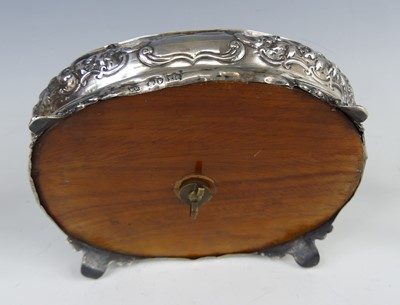 Lot 2076 - A Victorian silver cruet stand with associated...