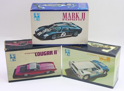 Lot 682 - A collection of Vintage IMC 1/25 scale Ford...