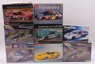 Lot 691 - Eight boxed Monogram, Revell, and similar...