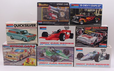 Lot 696 - Eight boxed Pro Stock and High Speed Racing...