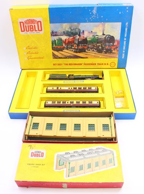 Lot 307 - Hornby Dublo 2021 2 rail "Red Dragon" set,...