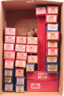 Lot 318 - Approximately 35 empty Hornby-Dublo goods...