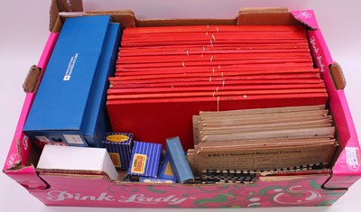 Lot 383 - Large quantity Wrenn 3-rail track: 5 Double...