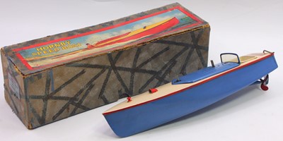 Lot 76 - Hornby Racing Boat No.2 ‘Swift’ red deck...