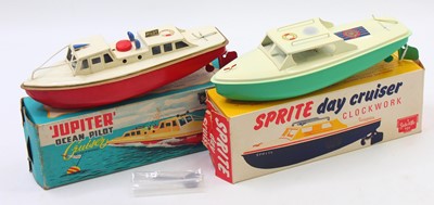 Lot 71 - Two Sutcliffe Model boats: ‘Sprite’ day...
