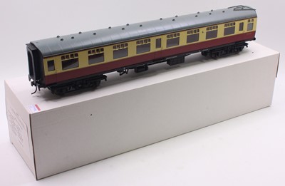 Lot 102 - A gauge 1 BR mark 1 coach by BMS, a division...