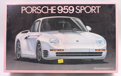 Lot 728 - A Fujimi 10111 1/16 scale plastic kit for a...