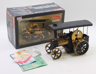Lot 1 - Wilesco No. D40 traction engine comprising a...
