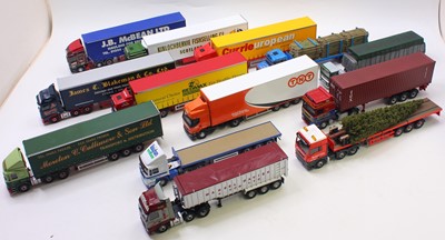 Lot 887 - Corgi Toys 1/50 scale group of 13 loose modern...