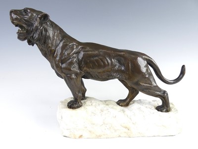 Lot 196 - An early 20th century French bronze model of a...