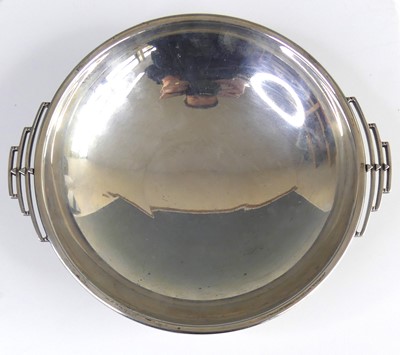 Lot 129 - Johannes Siggaard - an Art Deco silver twin...