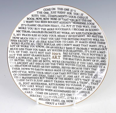 Lot 86 - Grayson Perry (British, b.1960) - 100% Art, a...