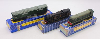 Lot 312 - Three Hornby Dublo 3 rail locos to include a...
