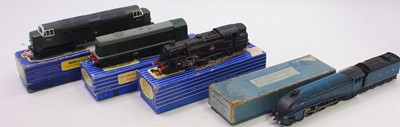 Lot 358 - Four Hornby Dublo 3 rail locos to include an...