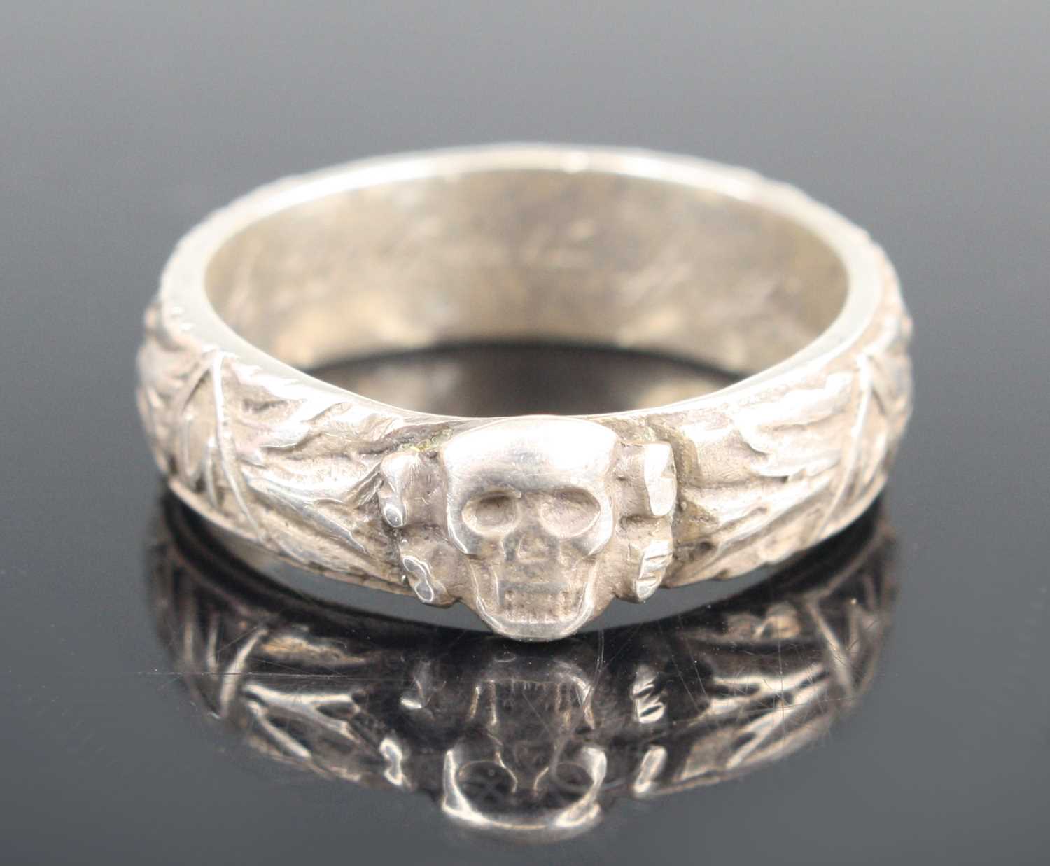 Lot 3040 - A German SS Ehrenring (Honour ring), made of...