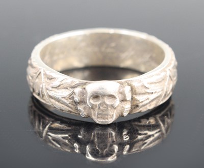 Lot 3040 - A German SS Ehrenring (Honour ring), made of...