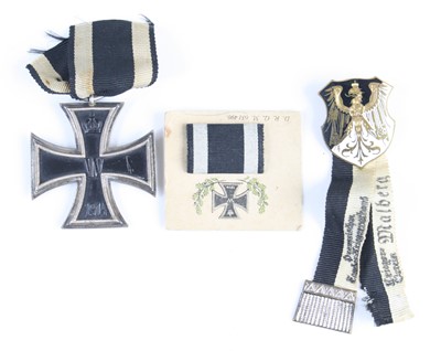 Lot 3043 - An Imperial German 1914 Iron Cross 2nd Class,...