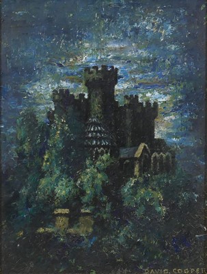 Lot 243 - David Cooper (1909-1989) - The Castle, oil on...
