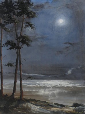 Lot 329 - Shirley Carnt (20th Century) - Moonlit...