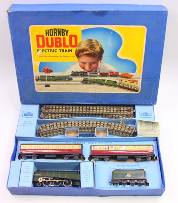 Lot 309 - Hornby Dublo EDP11 Silver King train set...