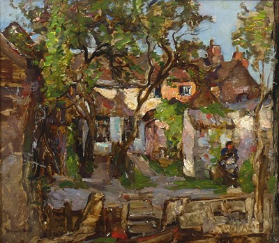 Lot 338 - William Watt Milne (1865-1949) - Riverside...