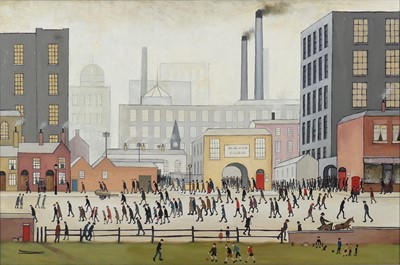 Lot 291 - After Laurence Stephen Lowry - Coming from the...