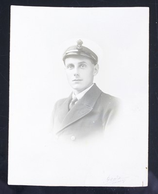 Lot 3331 - A Naval group of four medals to include...
