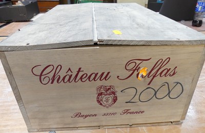 Lot 1036 - Chateau Falfas "Le Chevalier", 2000, Cote du...
