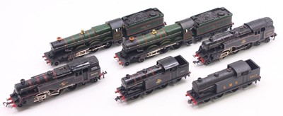 Lot 344 - Six Hornby Dublo 3 rail locos to include two...