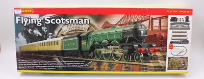 Lot 439 - Hornby R1019 Flying Scotsman set, comprising a...
