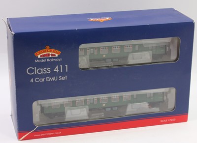 Lot 387 - Bachmann 00 gauge class 411 4 car EMU ref: 31-...