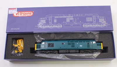 Lot 424 - Vitrains 00 gauge class 37 in BR blue,...