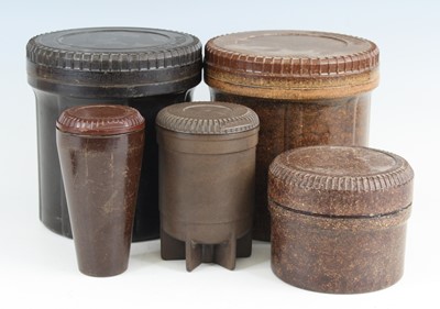 Lot 3064 - A German Third Reich bakelite fuse container,...