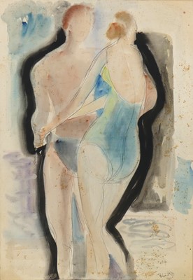 Lot 235 - Blair Hughes-Stanton (1902-1981) - Bathers,...