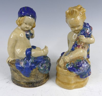 Lot 85 - Harold Stabler (British, 1872-1945) - a pair...
