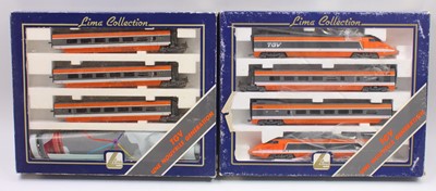 Lot 524 - Two Lima HO gauge sets, to include a TGV...