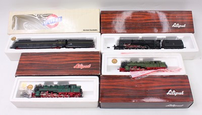 Lot 563 - Four HO gauge locos to include a BR95 class in...
