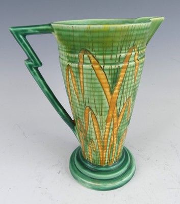 Lot 3 - A Royal Cauldron Art Deco pottery footed...