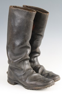 Lot 3091 - A pair of German Third Reich boots, possibly...