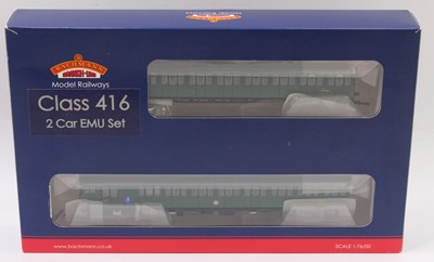 Lot 389 - Bachmann 00 gauge Class 416 two-car EMU set,...