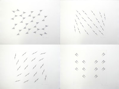 Lot 331 - Tess Jaray (b.1937) - Encounter (1971), set of...