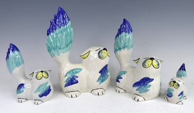 Lot 88 - Lorna Bailey - a set of four graduated ceramic...